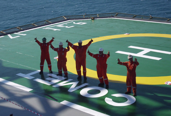 XXXOur crew on the Comet in Indonesia.